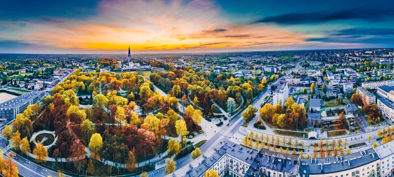 Jasna G&oacute;ra Częstochowa panorama