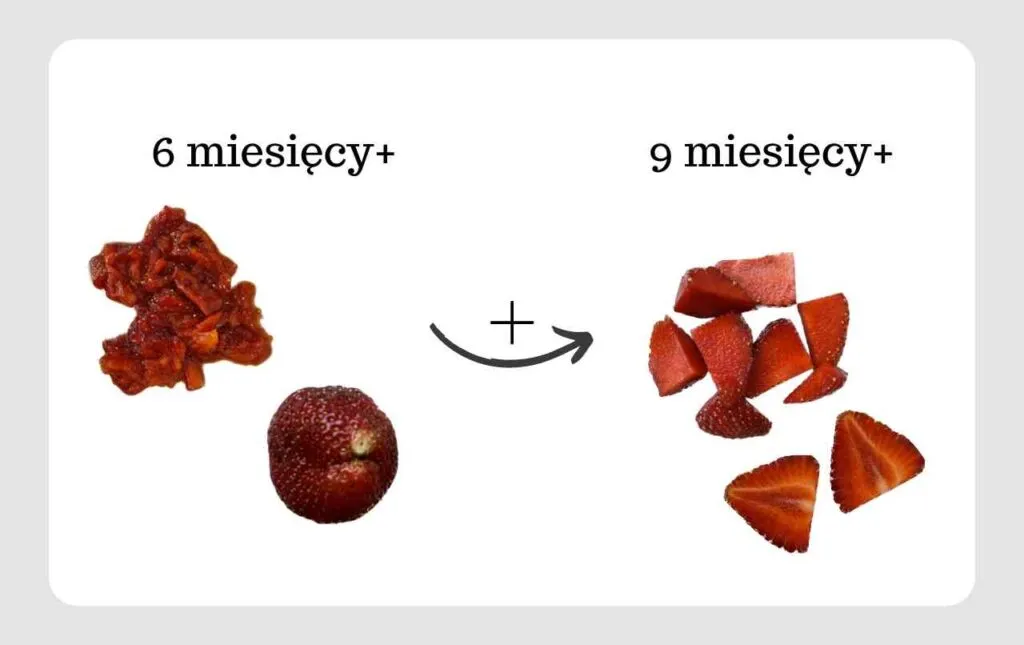 sposoby podawania truskawek niemowlakowi