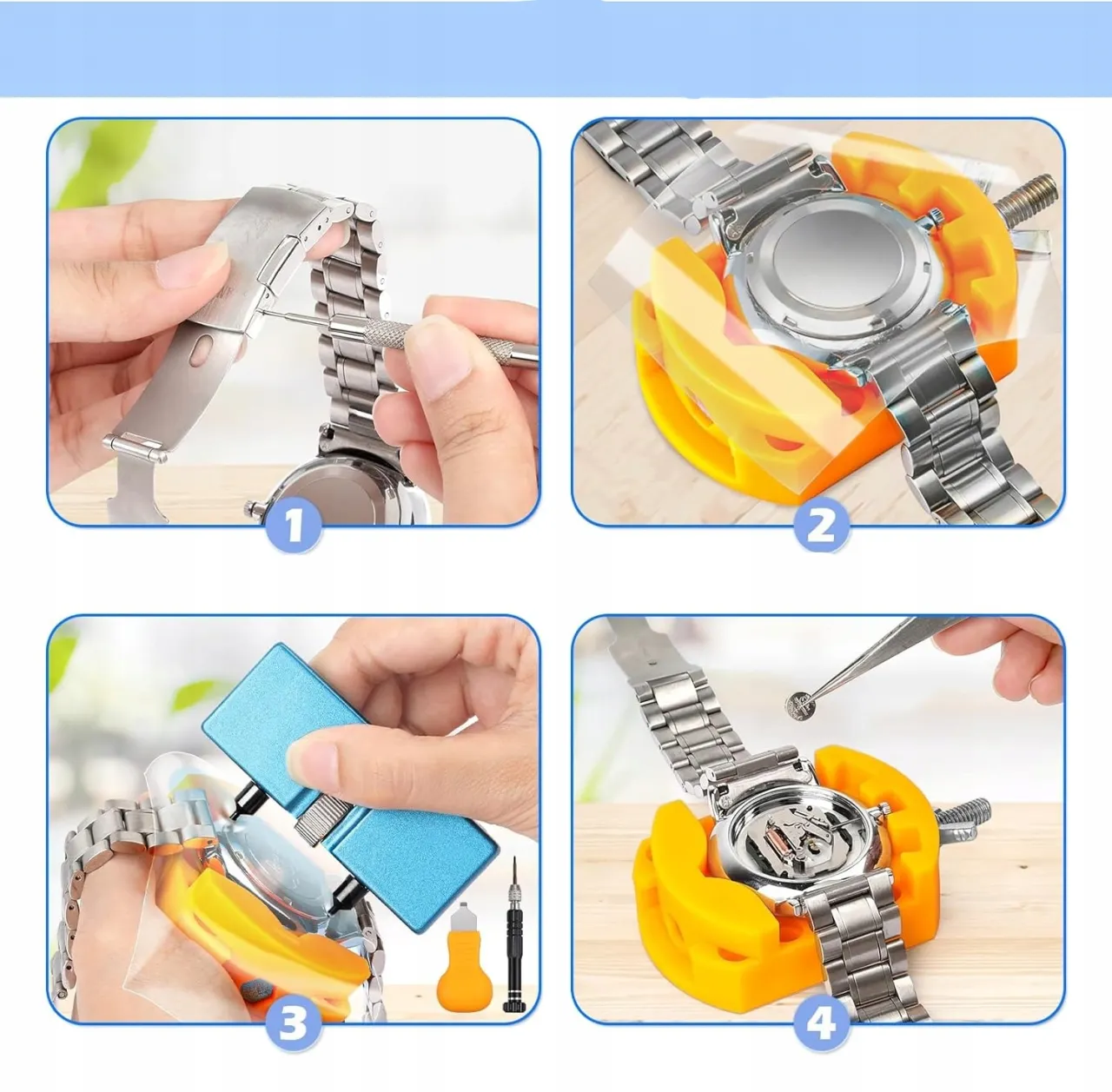 narzędzia do wymiany baterii g-shock