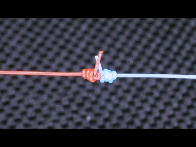 węzeł zderzakowy plecionka żyłka