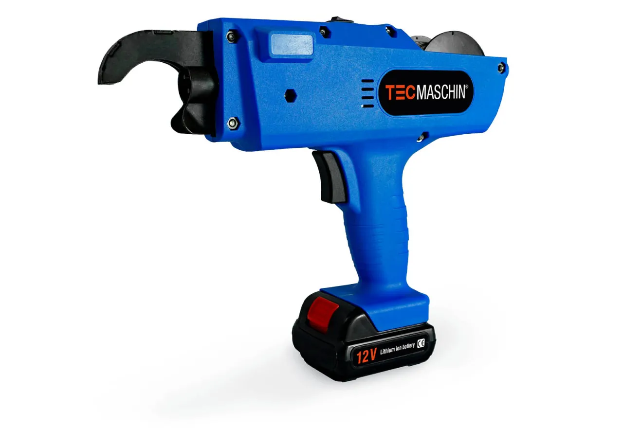 Wiązarka akumulatorowa do zbrojenia w akcji