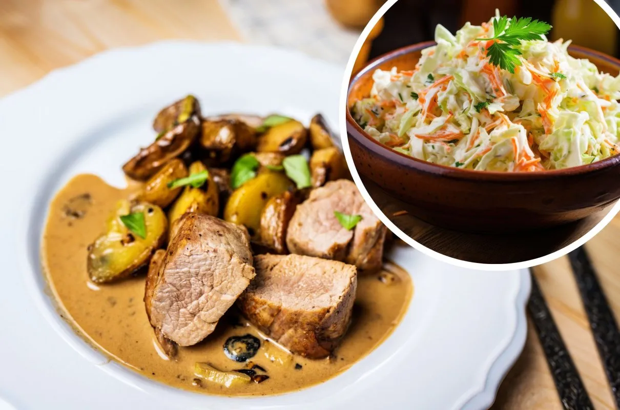 Dodatki do polędwiczki wieprzowej: ziemniaki, kasza, surówki