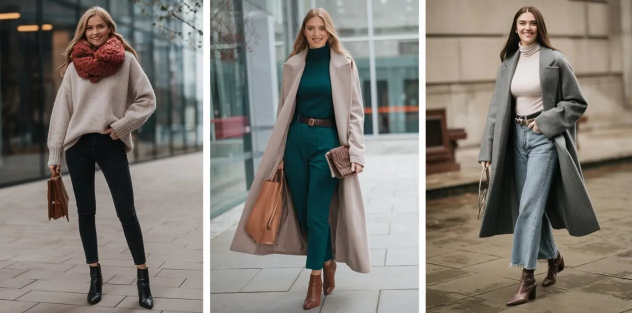 Stylizacje casualowe, biurowe i sportowe na 15 stopni