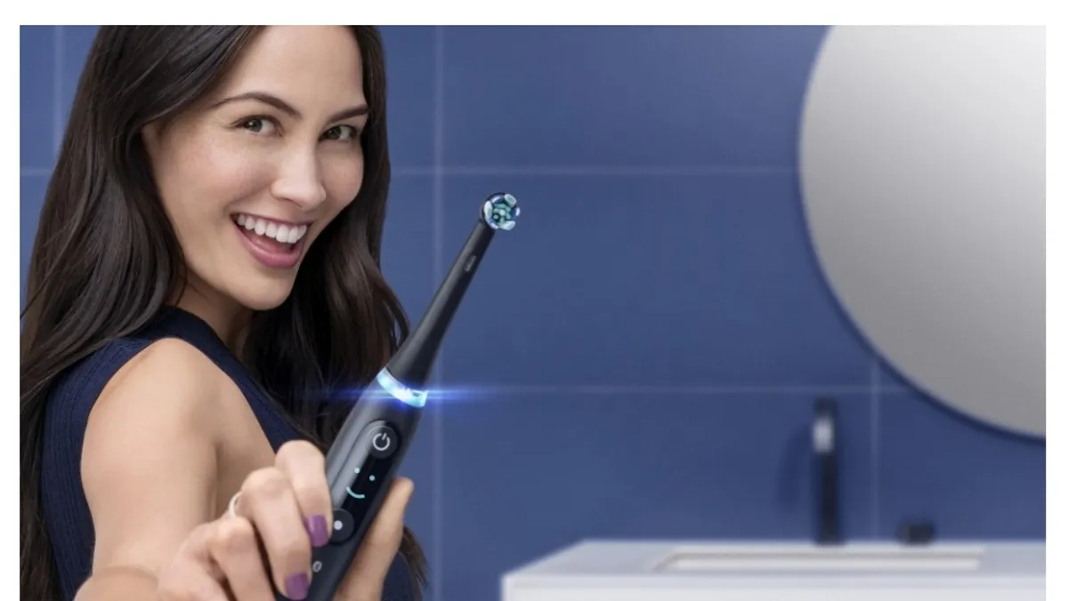 okrągła główka Oral-B vs podłużna główka Philips Sonicare