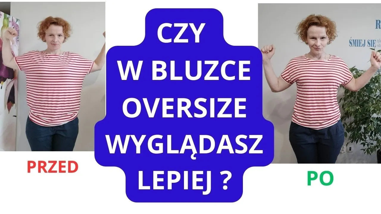 Szybkie triki na za dużą bluzkę