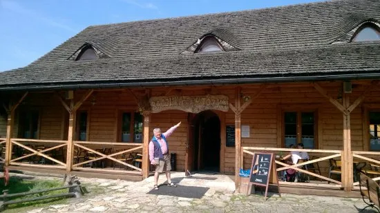 Bacówka u Józka Rajcza widok z zewnątrz