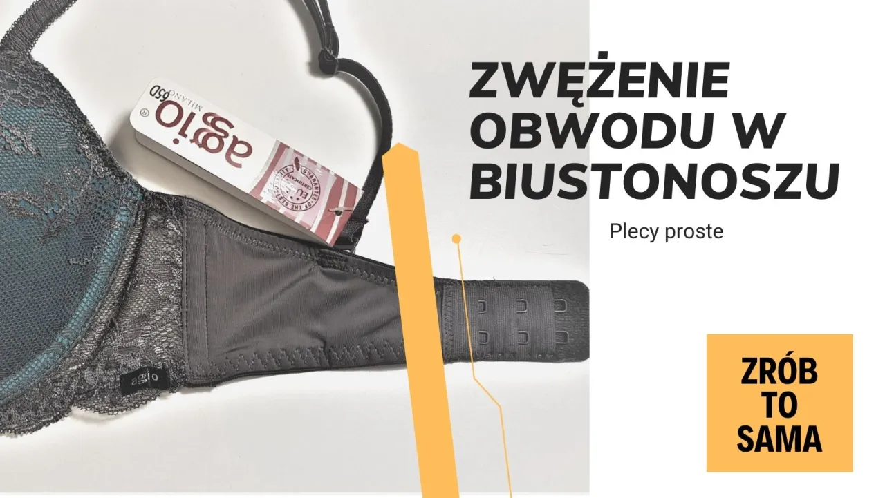 Rozciągnięty obw&oacute;d biustonosza