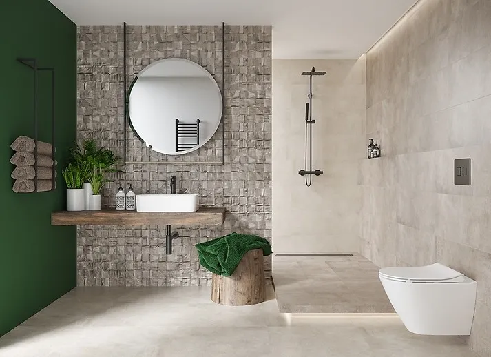 modne płytki glazura łazienka kuchnia