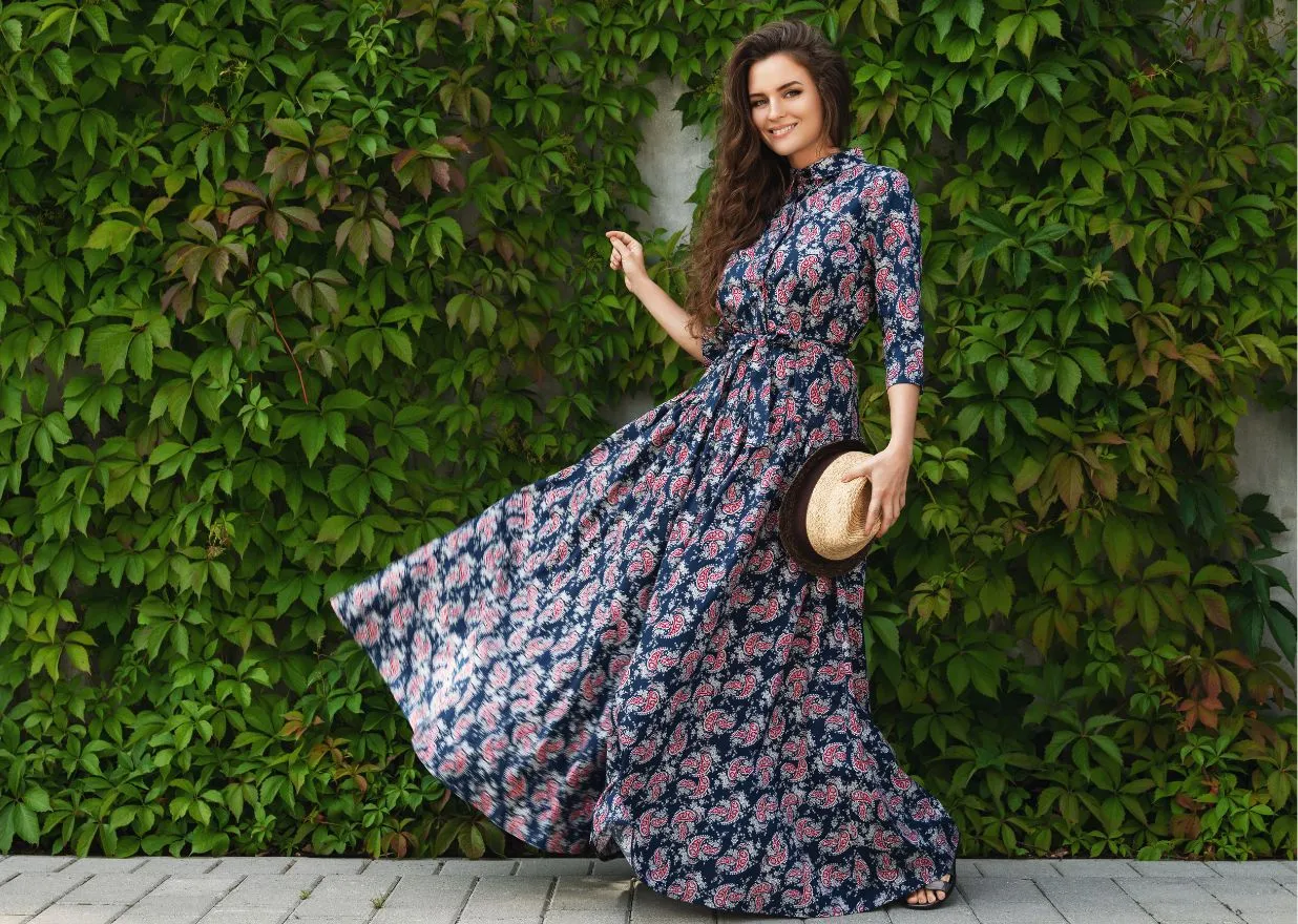 Sukienki na wesele midi maxi rozkloszowane oł&oacute;wkowe boho