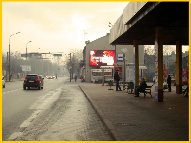 przystanek autobusowy Pabianice Kilińskiego SDH