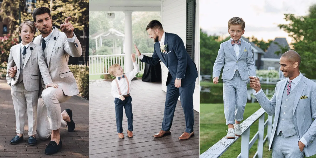 eleganckie męskie stylizacje komunia 2025