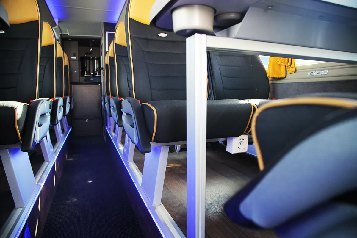 autokar piętrowy wnętrze