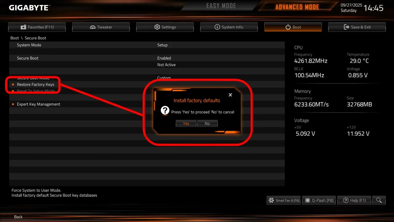 Secure Boot schemat działania ochrona