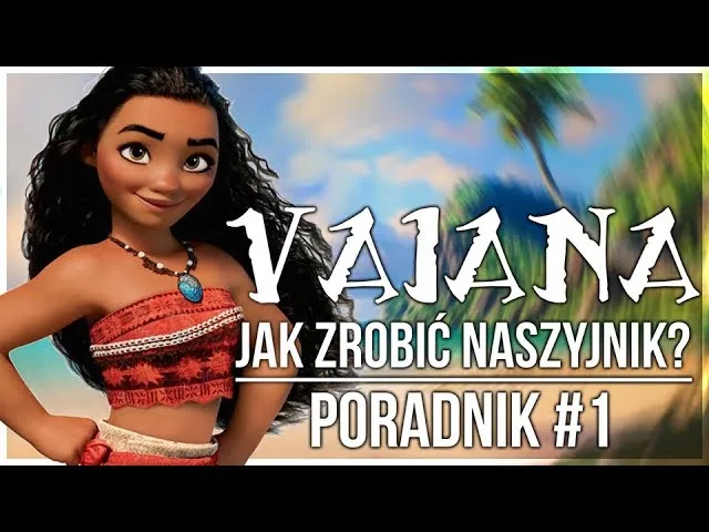 materiały do naszyjnika vaiany diy