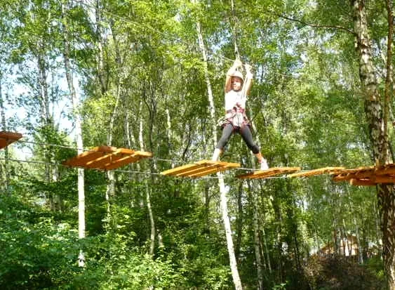 Park linowy Bieszczady dla dzieci, atrakcje rodzinne Polańczyk