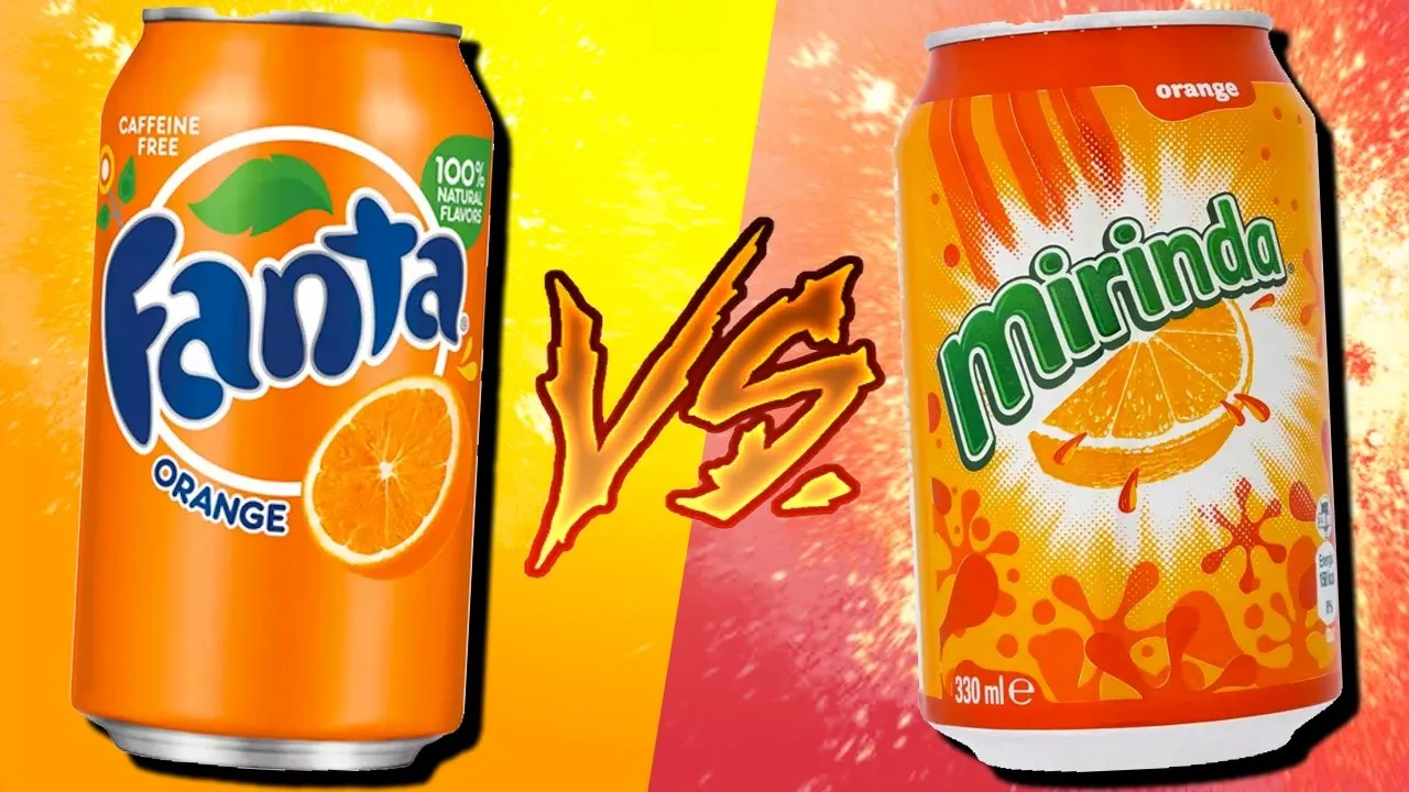 Porównanie smaku Fanta Mirinda