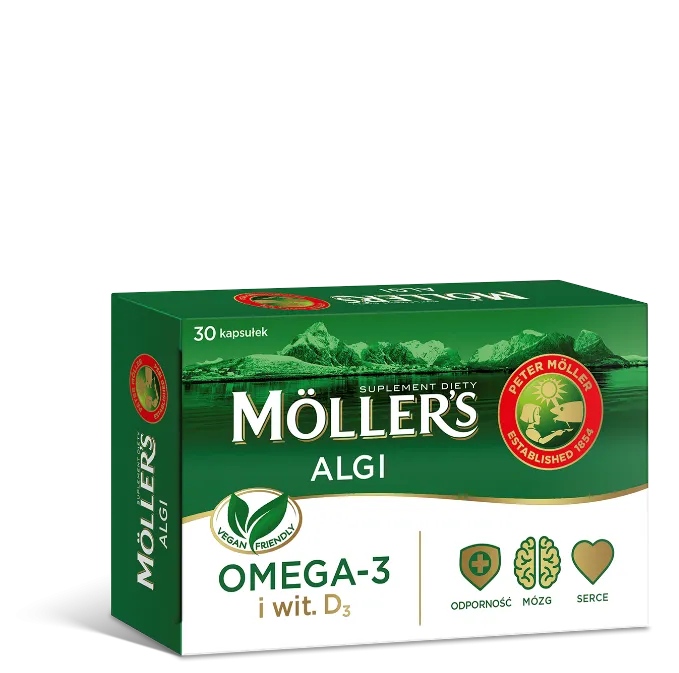 Suplementy omega-3 z alg morskich