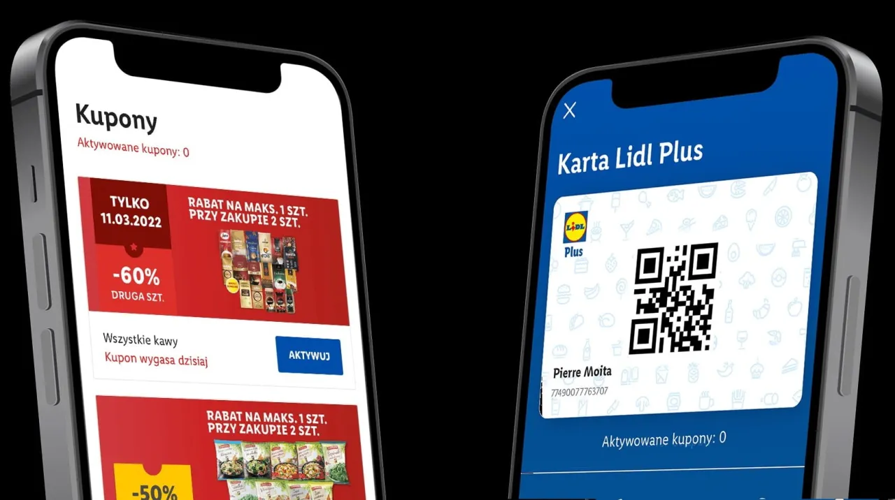 Lidl Plus kupony rabatowe w aplikacji