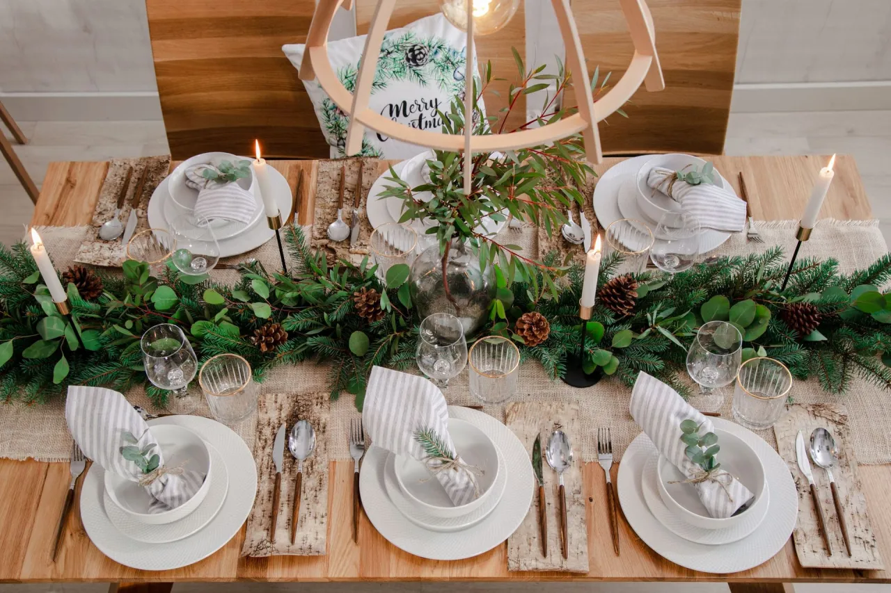 aranżacja stołu wigilijnego inspiracje