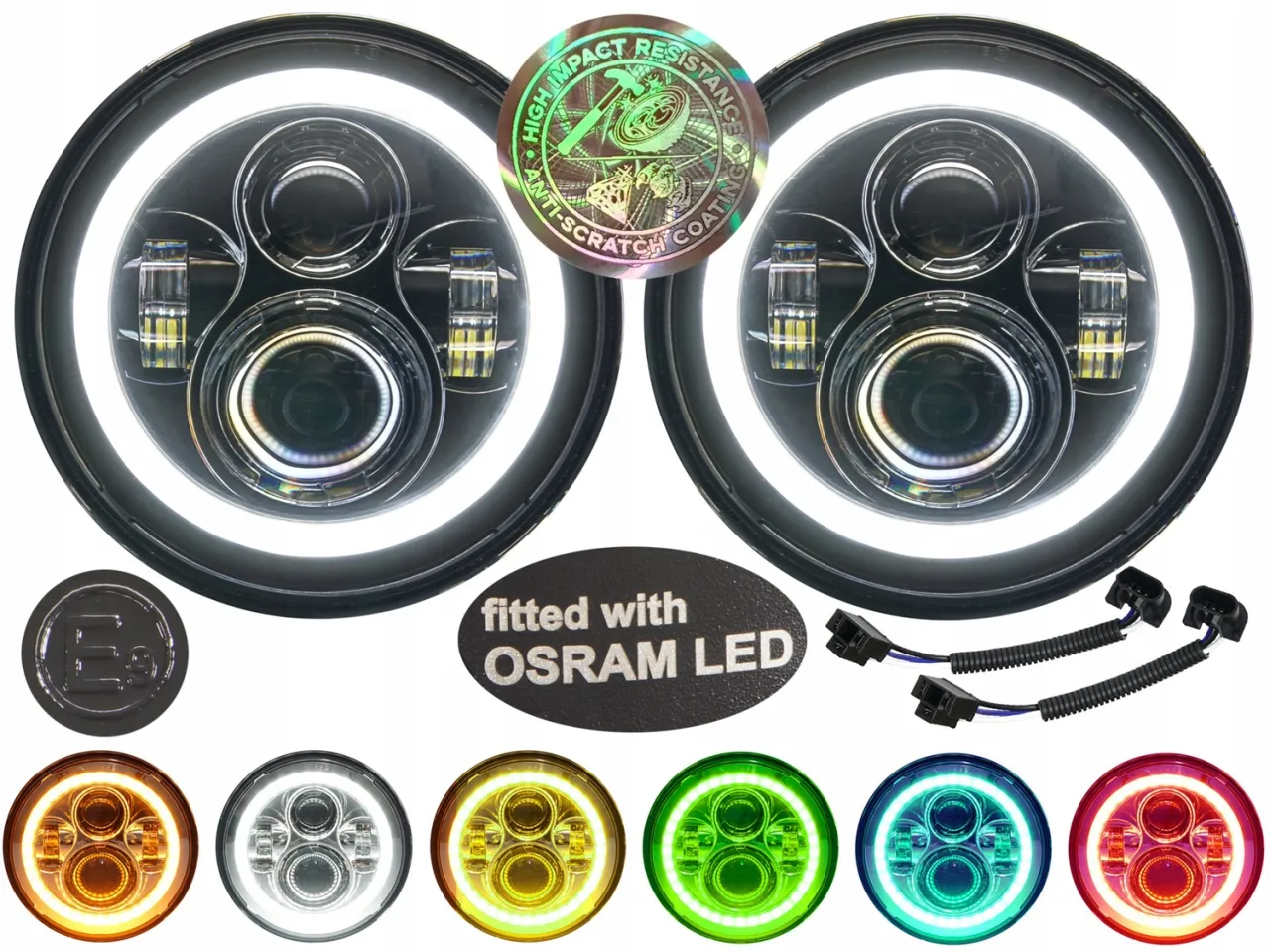 homologacja E na lampie LED