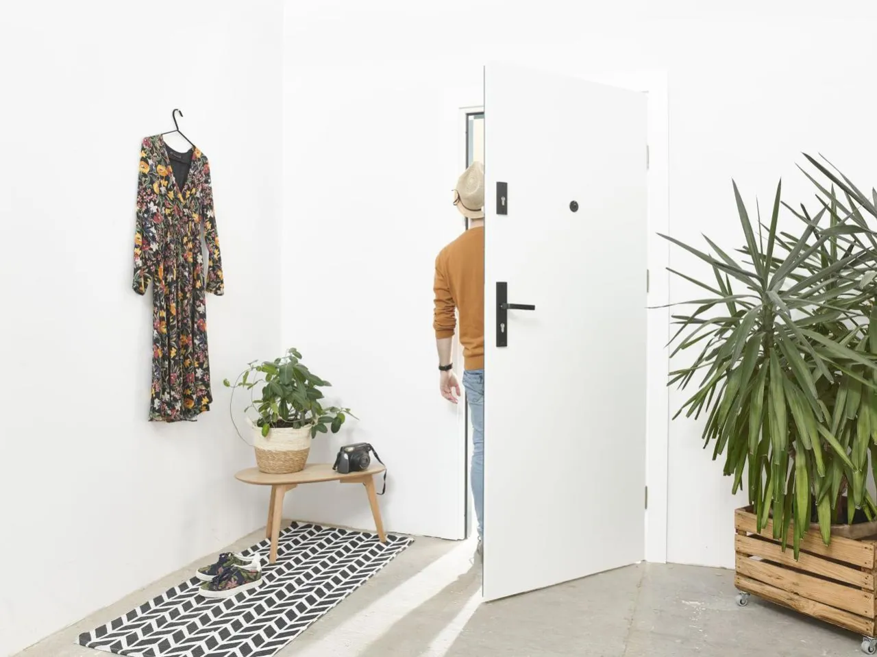 Modny chodnik w przedpokoju aranżacje