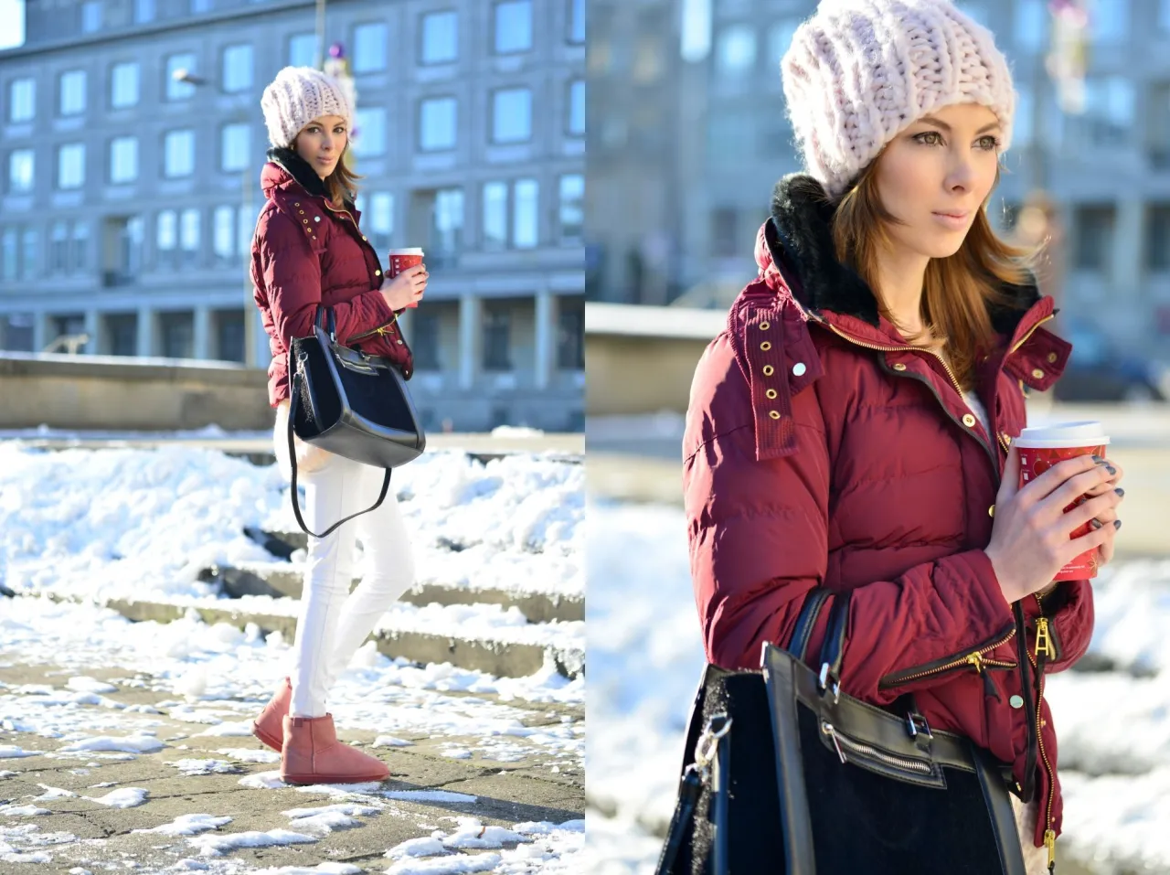 Zdjęcie Jaka czapka do bordowej kurtki - najlepsze kolory i style na każdą okazję