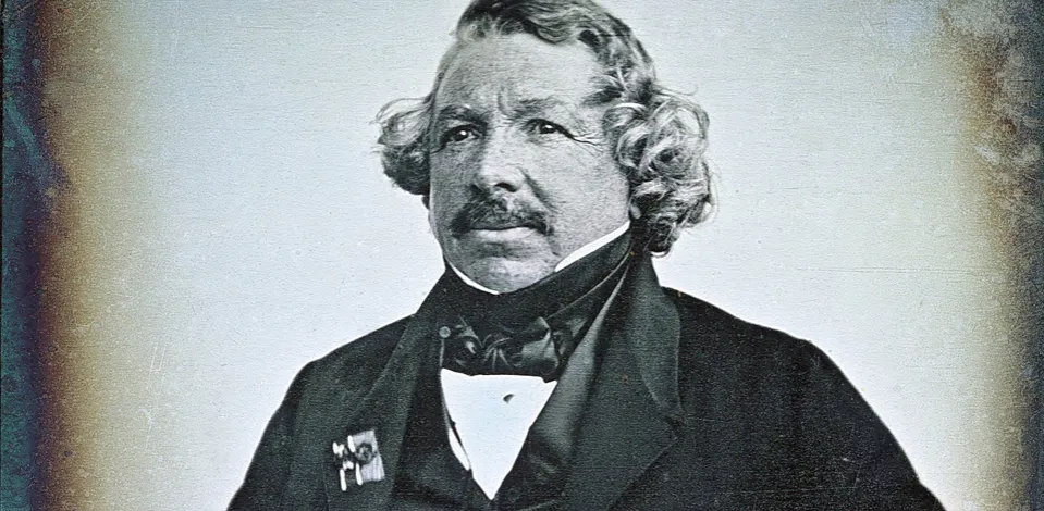 Louis Daguerre dagerotyp portret