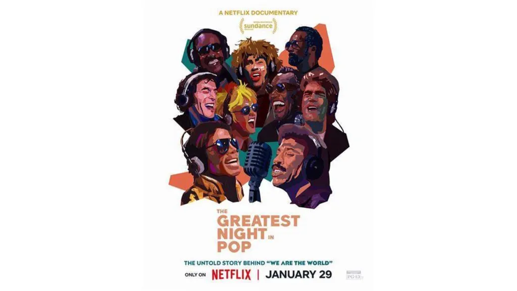 The Greatest Night in Pop Netflix documentary poster