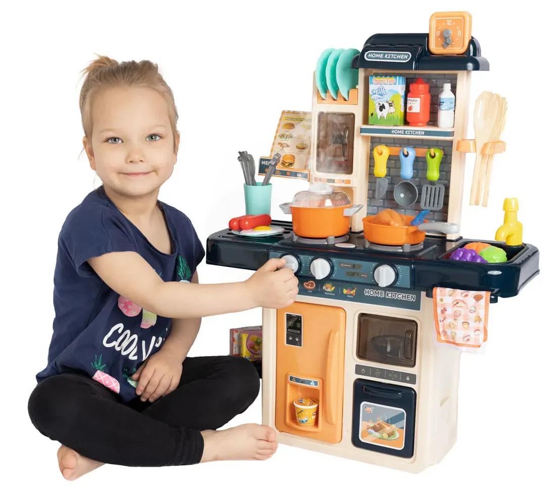 diy kuchnia dla dzieci akcesoria zlew kran palniki