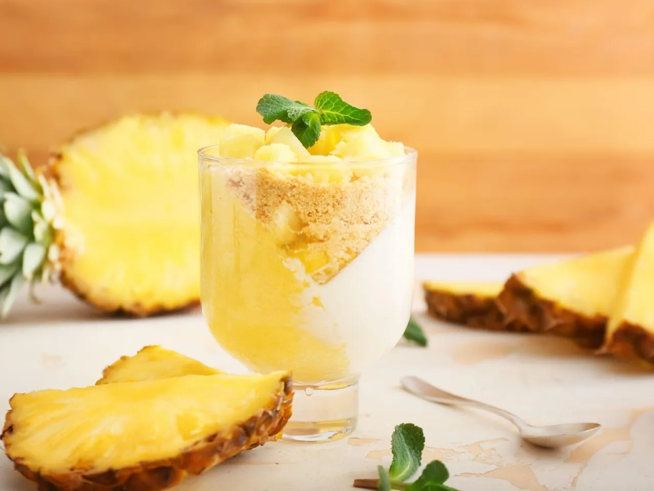 dessert ananas veloci