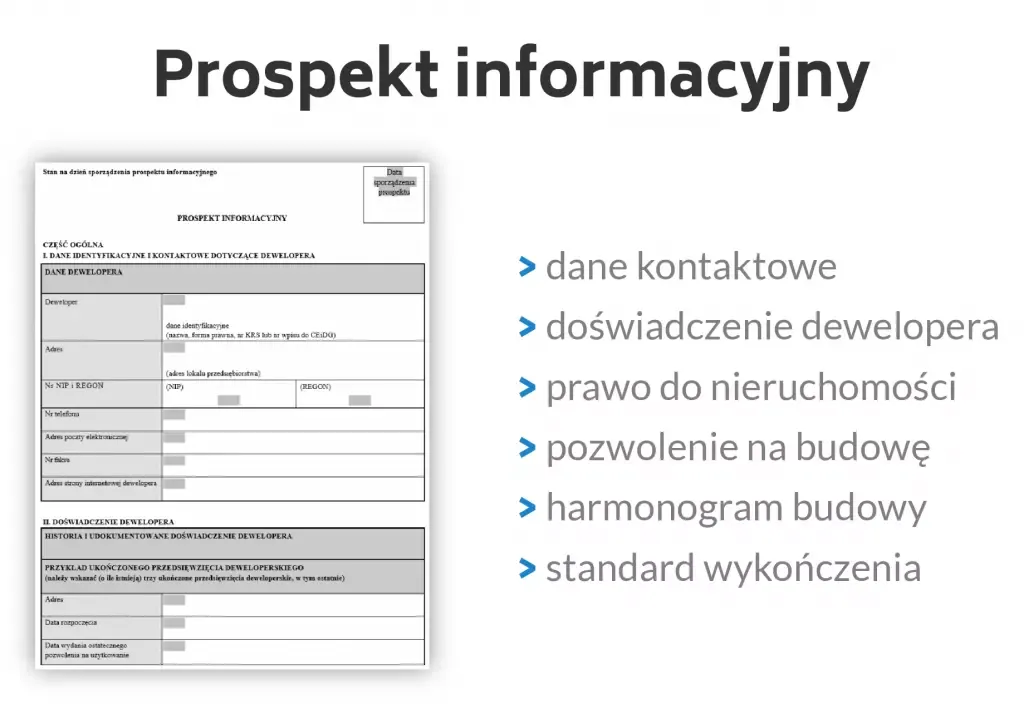 Umowa deweloperska i prospekt