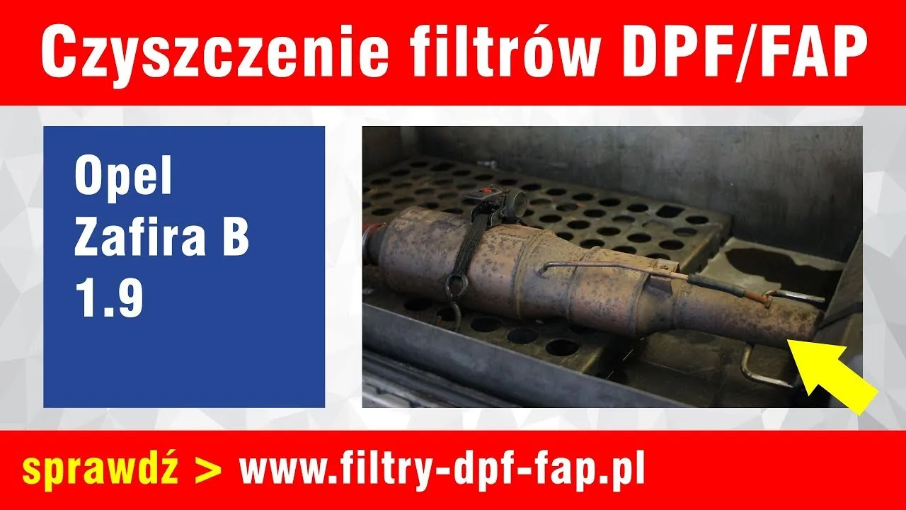 Zdjęcie Opel Zafira B 1.9 CDTI 120KM - Czy ma DPF i jakie są problemy?