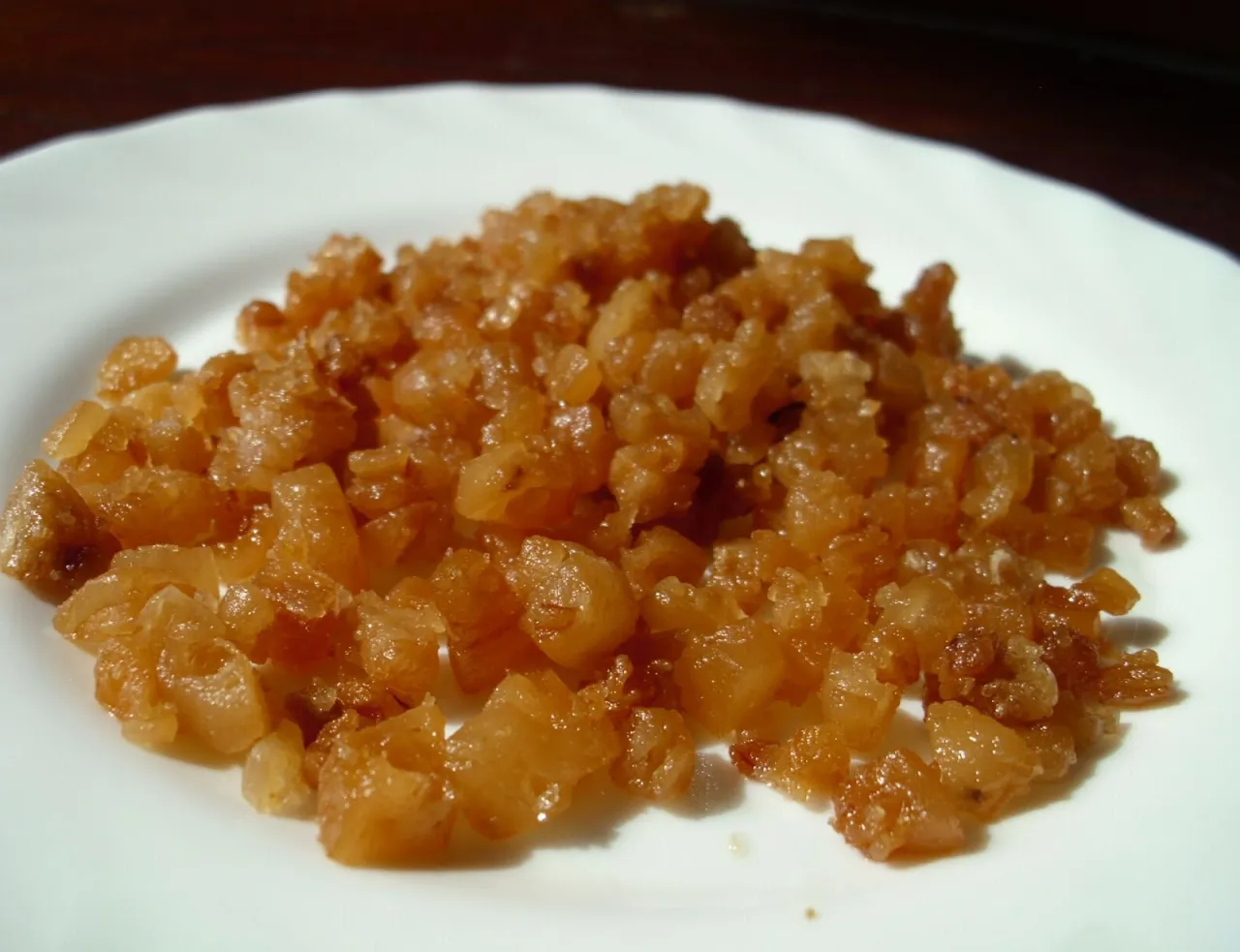 chrupiące skwarki do smalcu