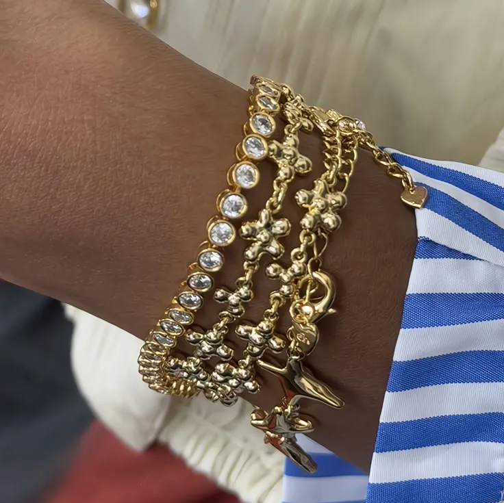 bransoletki stacking inspiracje