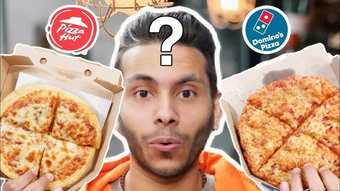 Pizza Hut pizza mięsna vs margherita