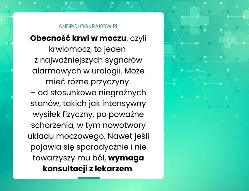 urologia objawy niepokojące infographic