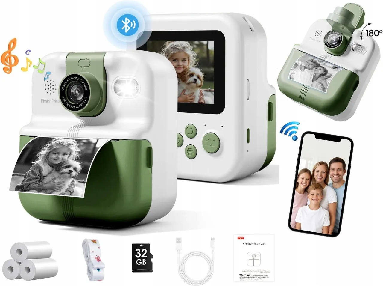 aparat cyfrowy dla dziecka vs aparat natychmiastowy