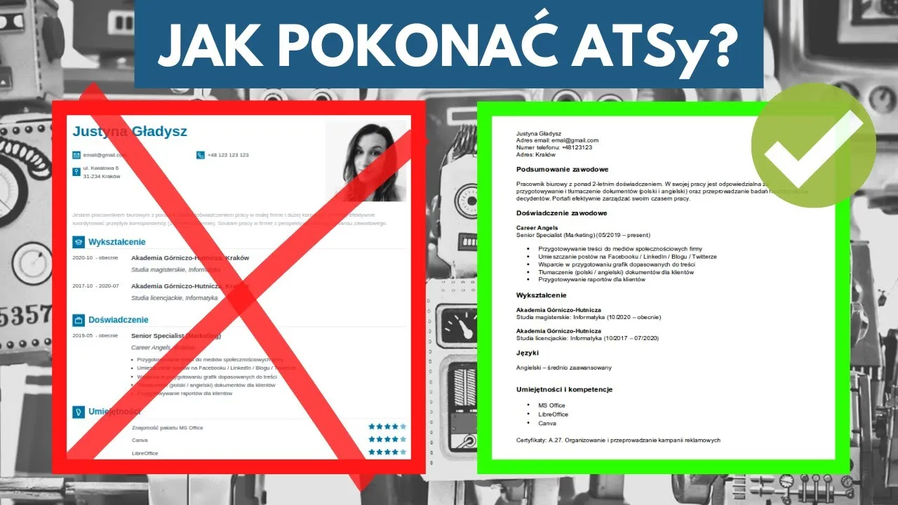 system ATS skanowanie CV, CV a roboty rekrutacyjne