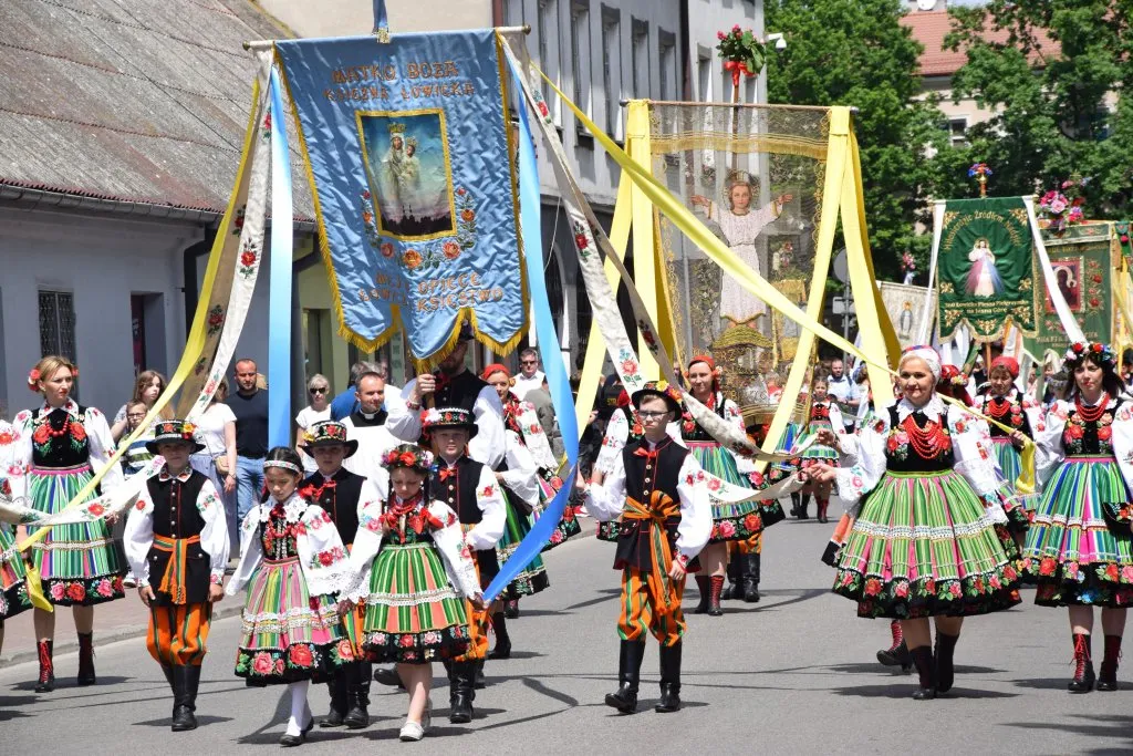 Procesja Bożego Ciała Łowicz Maurzyce