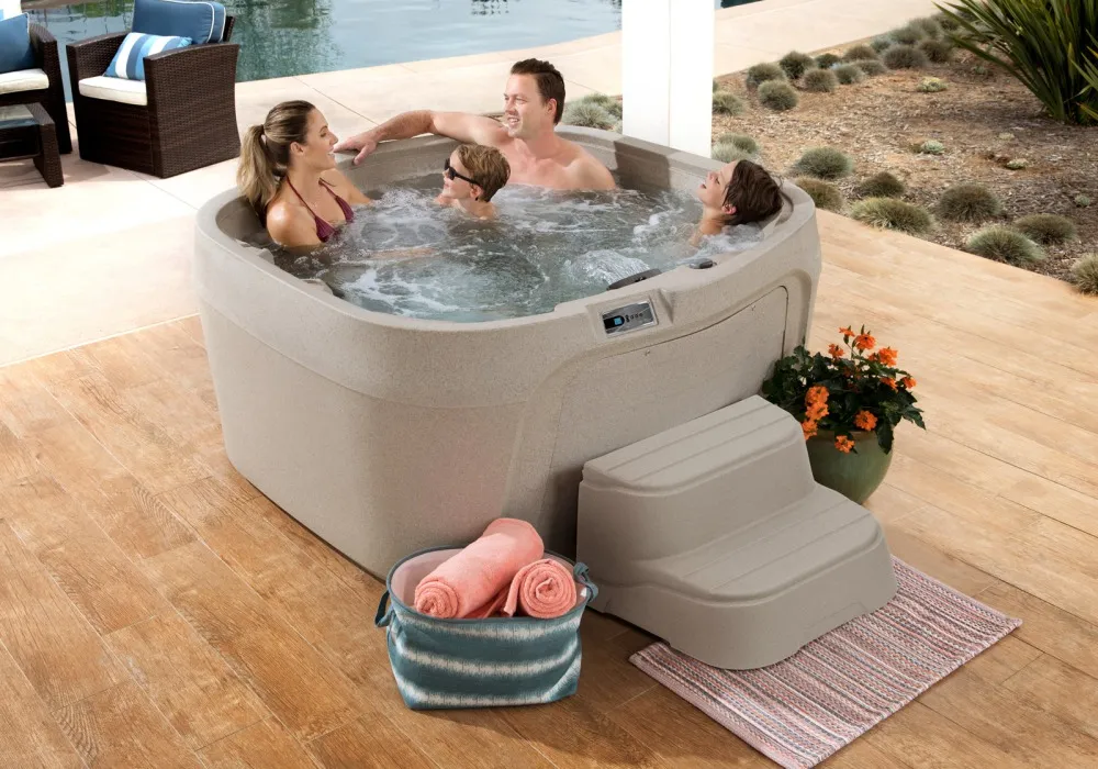 Jacuzzi ogrodowe całoroczne rodzaje
