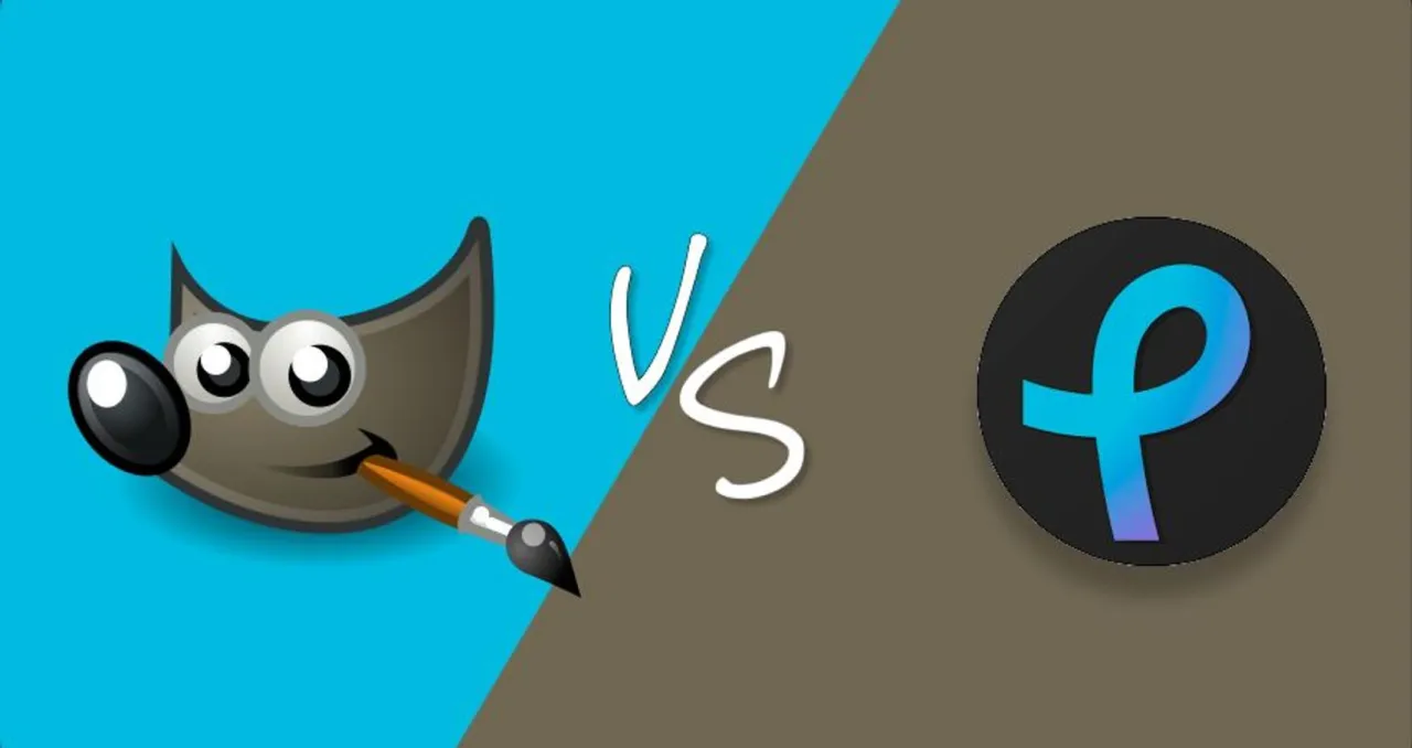 GIMP vs Photopea vs Pixlr comparison