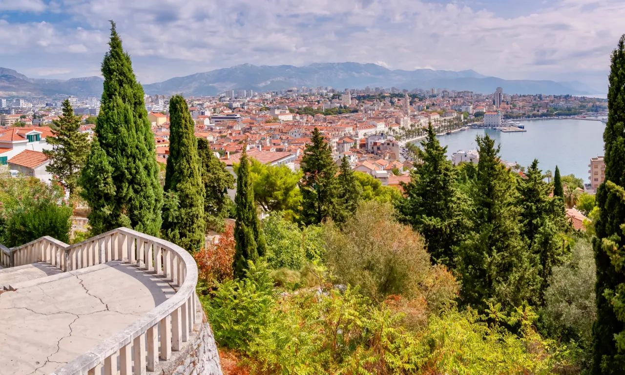 Wzgórze Marjan Split widok