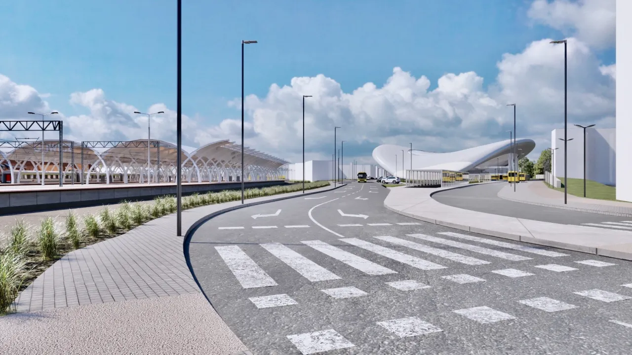 Centrum Przesiadkowe Gliwice Bohaterów Getta Warszawskiego 12