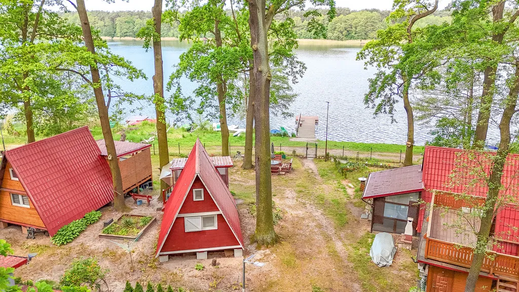 Domek letniskowy Lubuskie prywatny pomost jezioro