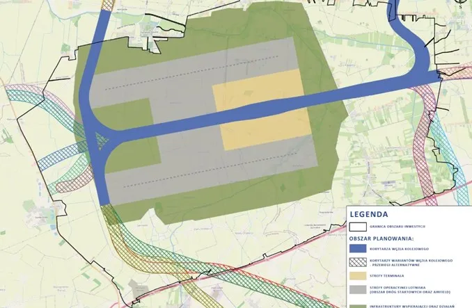 Zdjęcie Gdzie ma powstać nowe lotnisko? Odkryj lokalizację w Baranowie