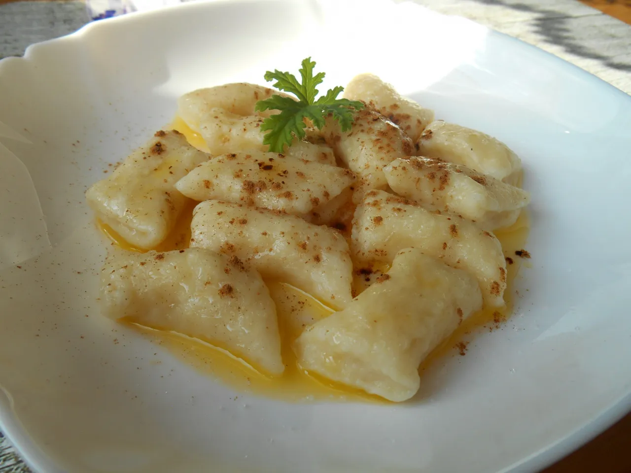 pierogi leniwe z twarogiem