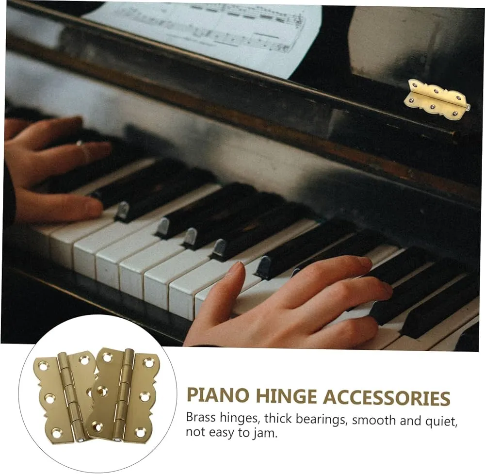 mosiężne okucia pianina