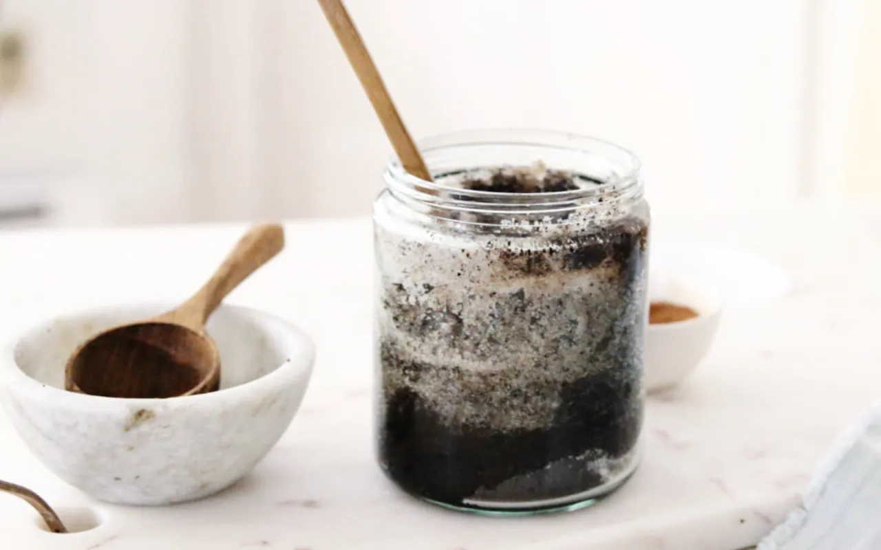 składniki na peeling kawowy