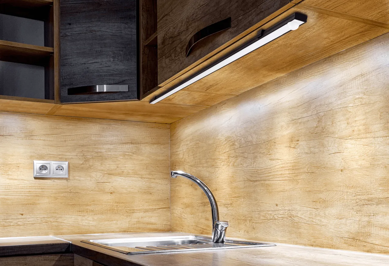 Wielostrefowe oświetlenie kuchni