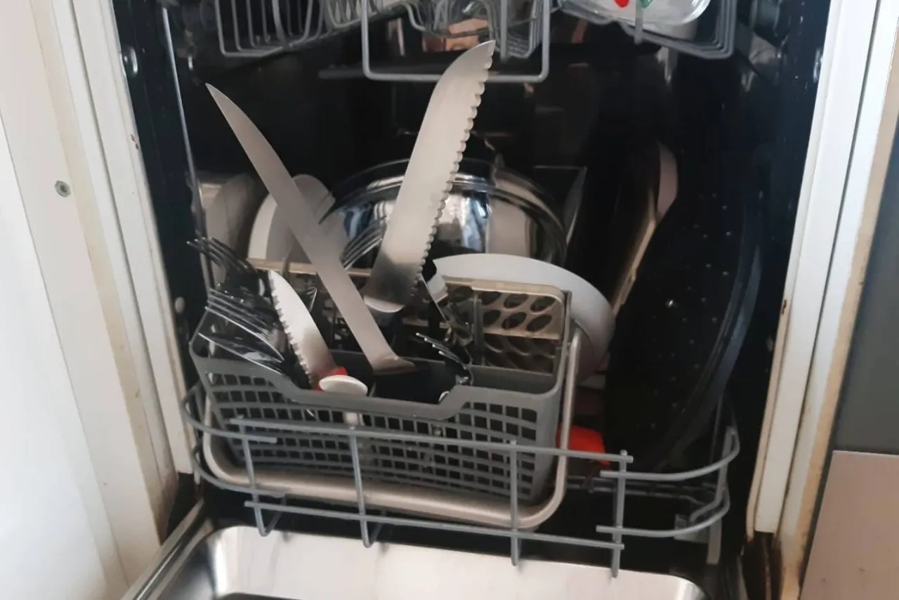 przedmioty których nie myć w zmywarce drewno żeliwo nóż